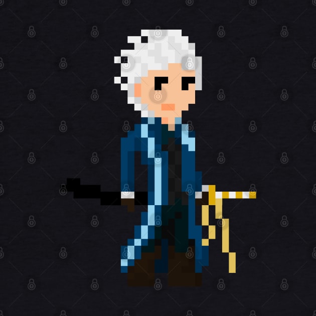 Pixel Vergil - Devil may cry by namdecent